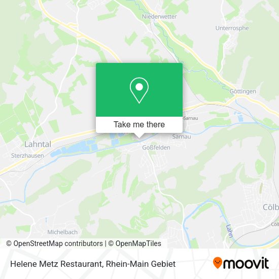 Карта Helene Metz Restaurant