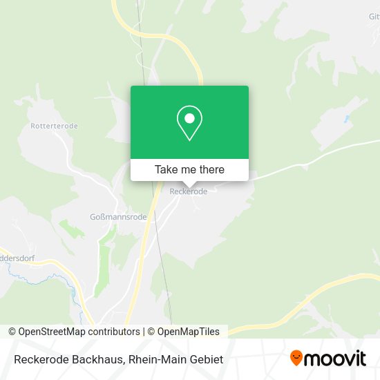 Reckerode Backhaus map