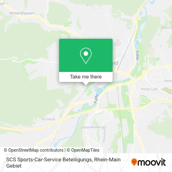 Карта SCS Sports-Car-Service Beteiligungs