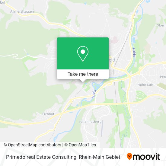Карта Primedo real Estate Consulting