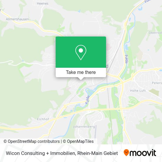 Карта Wicon Consulting + Immobilien