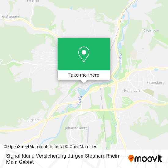Карта Signal Iduna Versicherung Jürgen Stephan