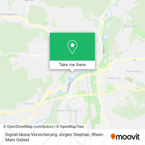 Карта Signal Iduna Versicherung Jürgen Stephan