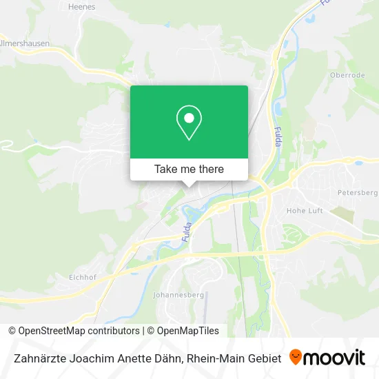 Карта Zahnärzte Joachim Anette Dähn