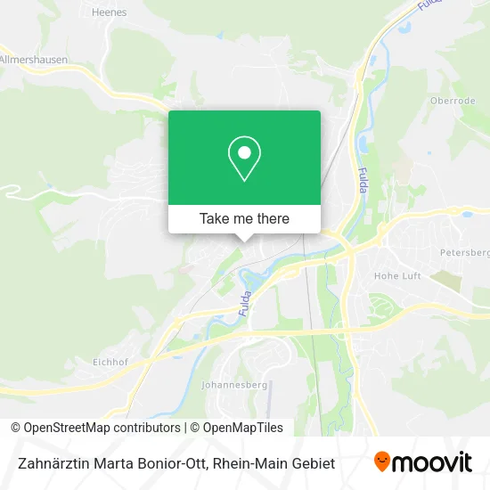 Карта Zahnärztin Marta Bonior-Ott