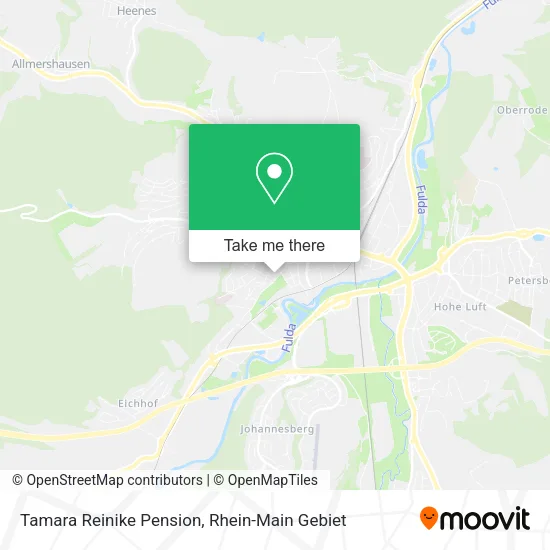 Карта Tamara Reinike Pension