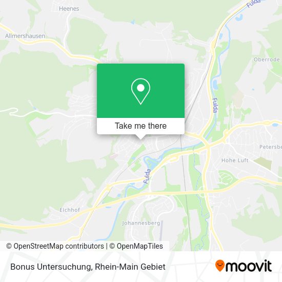 Карта Bonus Untersuchung