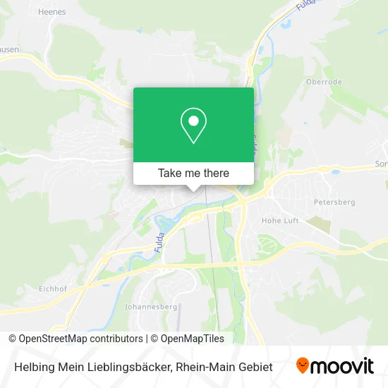 Карта Helbing Mein Lieblingsbäcker