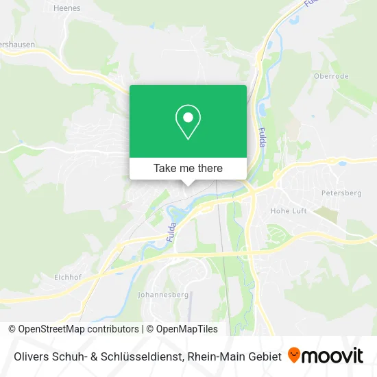 Карта Olivers Schuh- & Schlüsseldienst