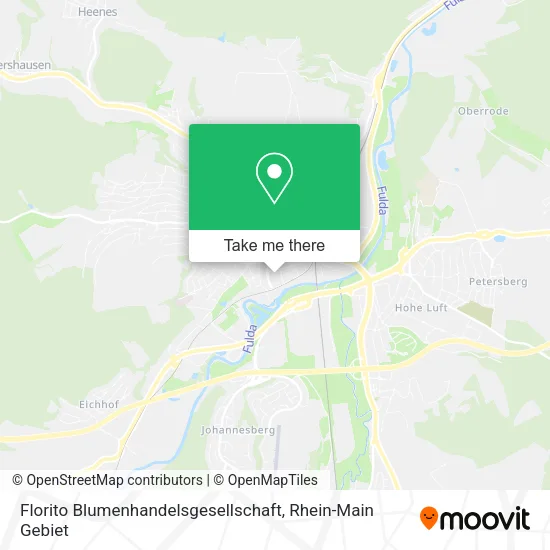 Карта Florito Blumenhandelsgesellschaft