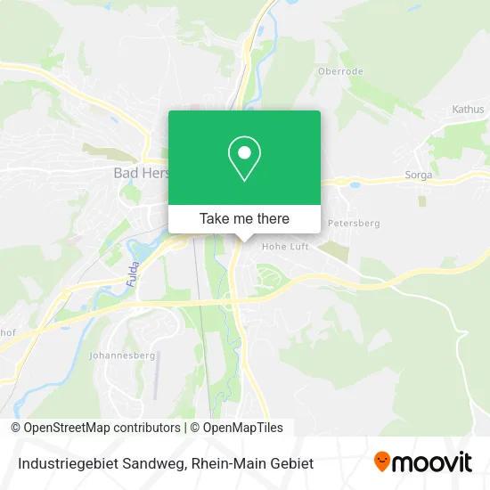 Карта Industriegebiet Sandweg