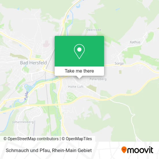 Карта Schmauch und Pfau