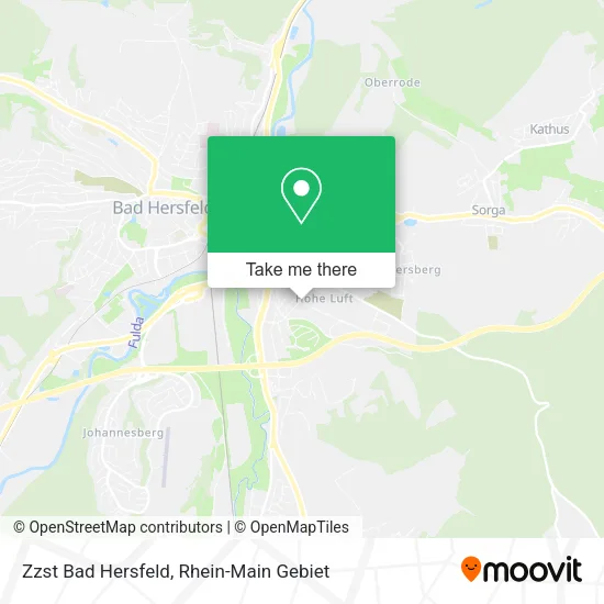Карта Zzst Bad Hersfeld