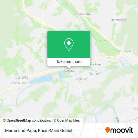 Карта Mama und Papa