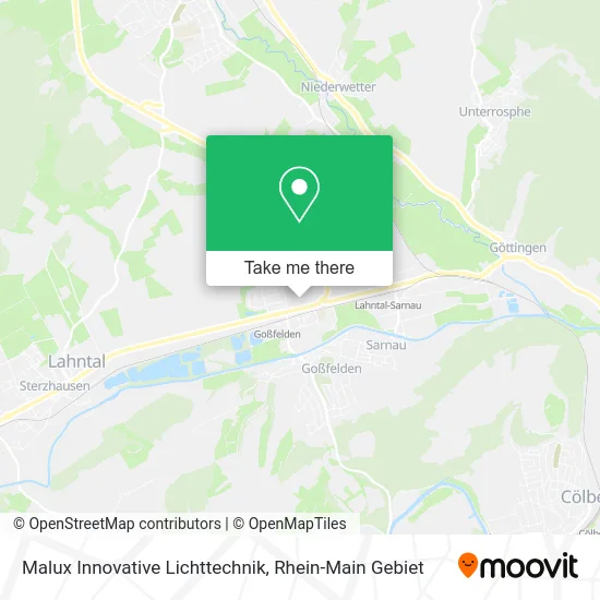Карта Malux Innovative Lichttechnik