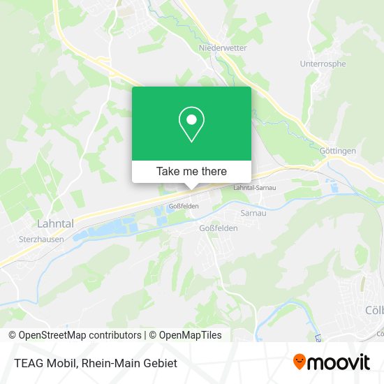 Карта TEAG Mobil