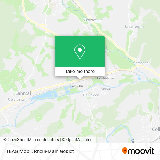 Карта TEAG Mobil