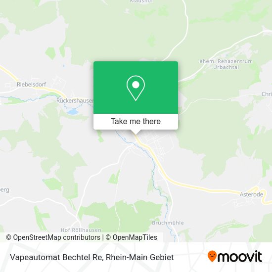 Карта Vapeautomat Bechtel Re