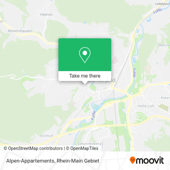 Карта Alpen-Appartements