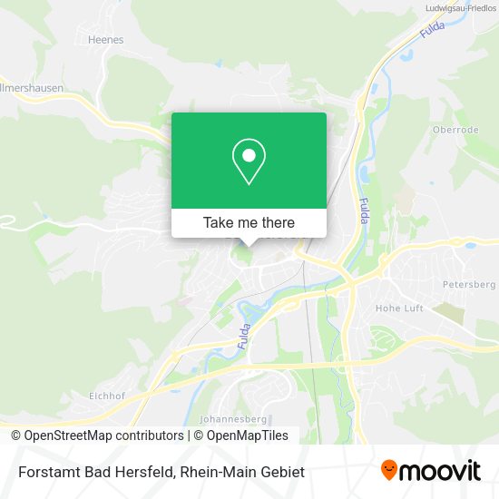 Карта Forstamt Bad Hersfeld