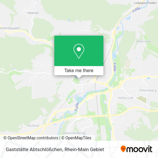 Карта Gaststätte Abtschlößchen