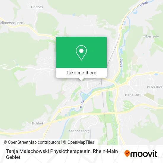 Карта Tanja Malachowski Physiotherapeutin