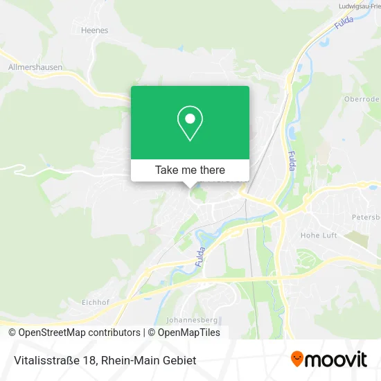Карта Vitalisstraße 18