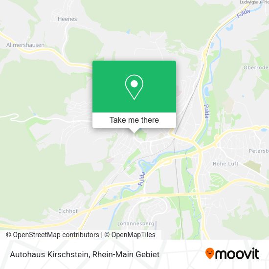 Карта Autohaus Kirschstein