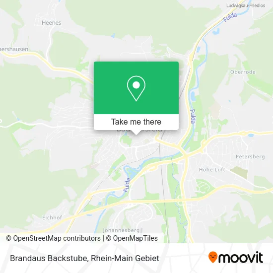 Карта Brandaus Backstube