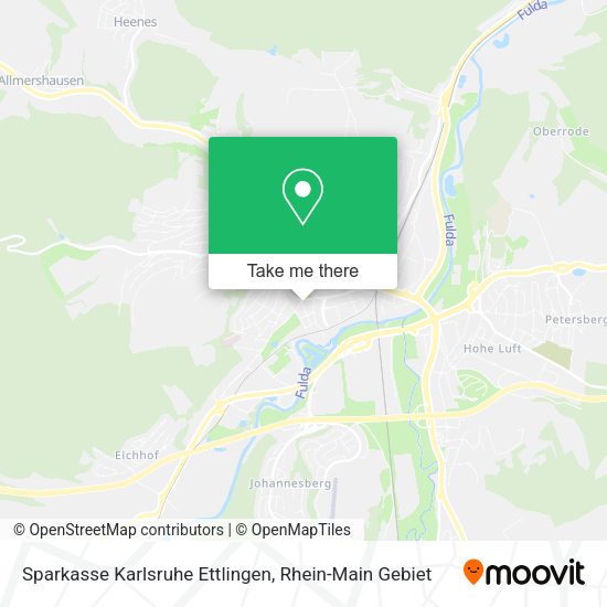 Карта Sparkasse Karlsruhe Ettlingen