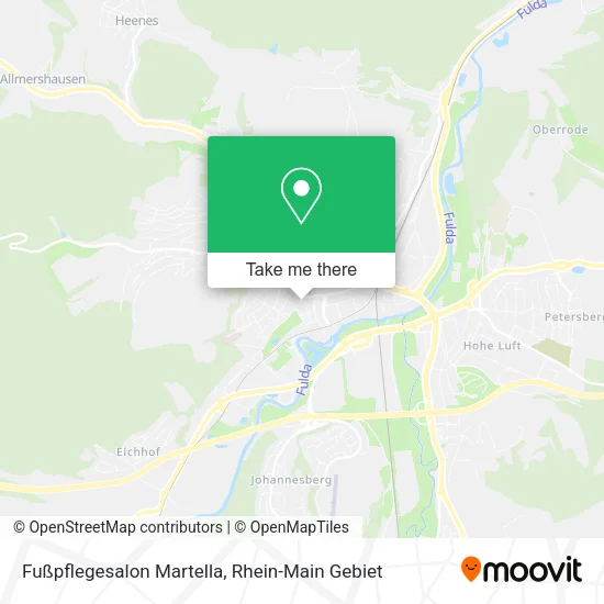 Карта Fußpflegesalon Martella