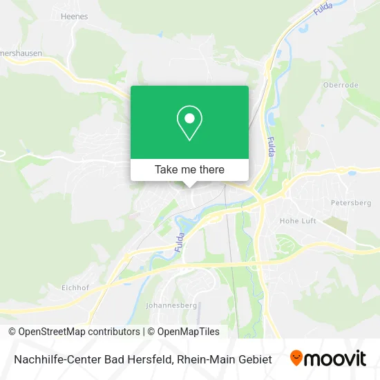 Карта Nachhilfe-Center Bad Hersfeld