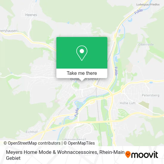 Карта Meyers Home Mode & Wohnaccessoires