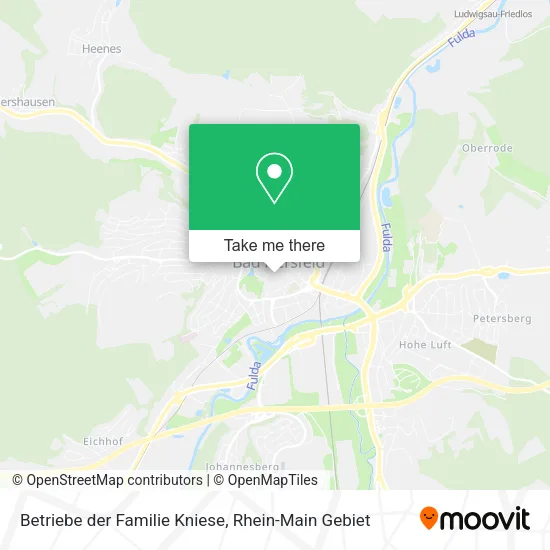Карта Betriebe der Familie Kniese