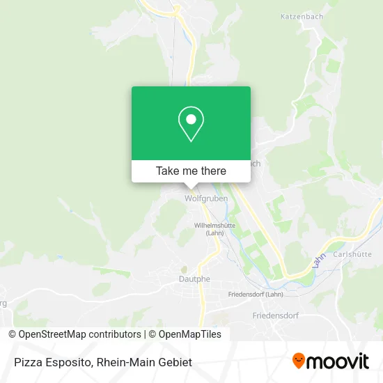Карта Pizza Esposito