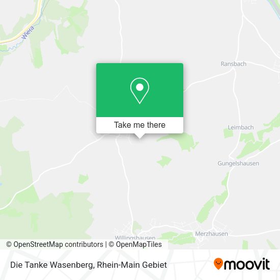 Карта Die Tanke Wasenberg