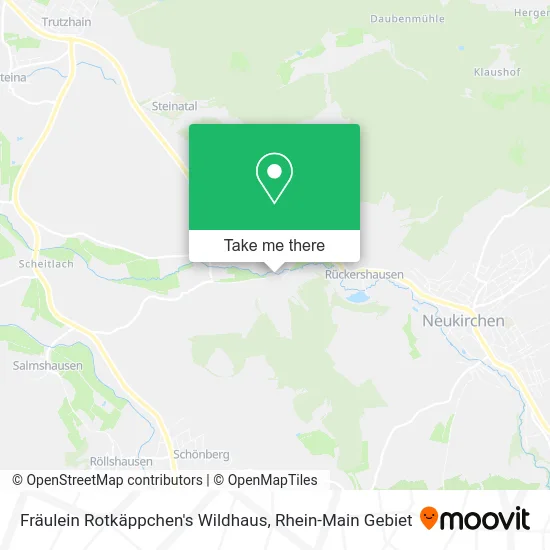 Карта Fräulein Rotkäppchen's Wildhaus