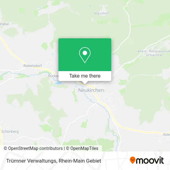 Карта Trümner Verwaltungs