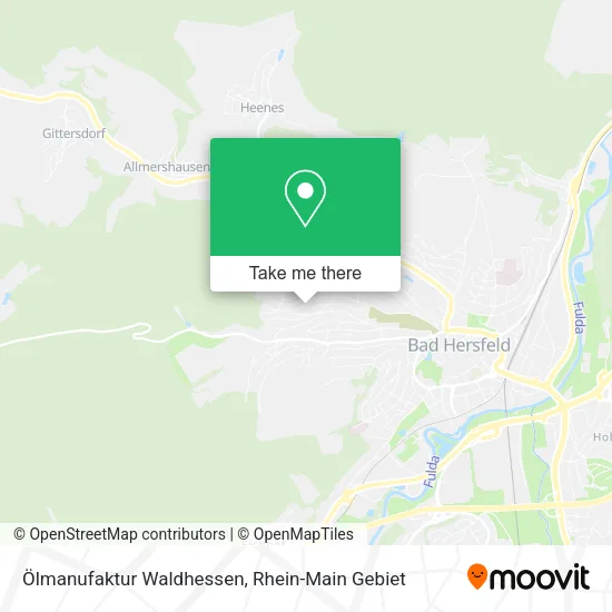 Карта Ölmanufaktur Waldhessen