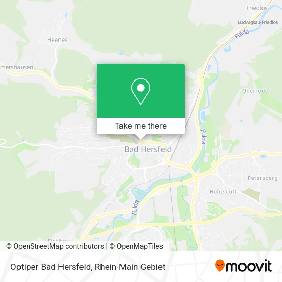Карта Optiper Bad Hersfeld