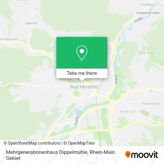 Карта Mehrgenerationenhaus Dippelmühle