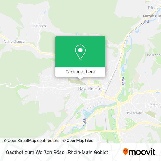 Карта Gasthof zum Weißen Rössl