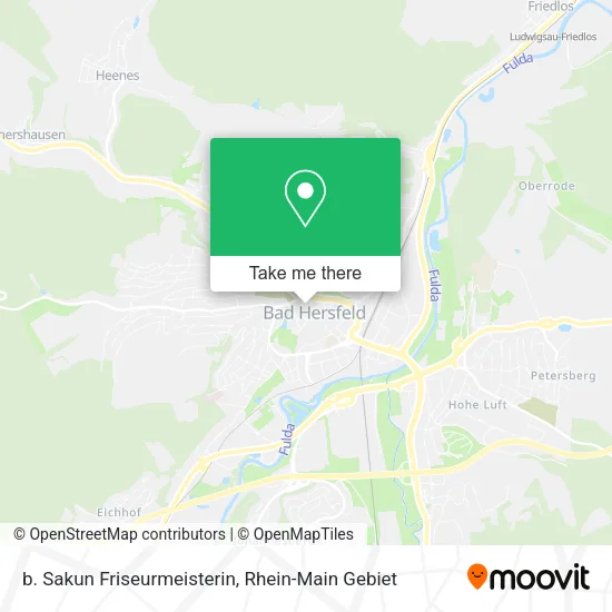 Карта b. Sakun Friseurmeisterin