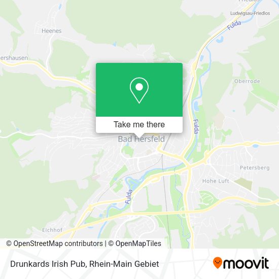 Карта Drunkards Irish Pub