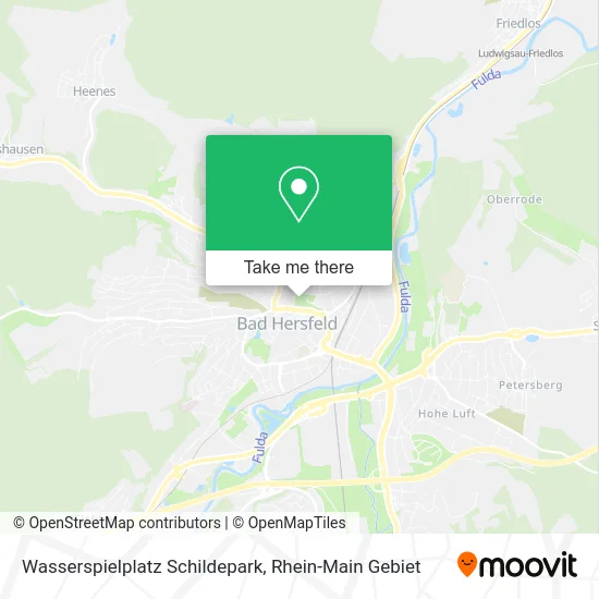 Карта Wasserspielplatz Schildepark