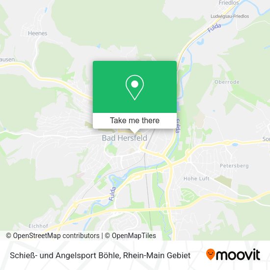 Карта Schieß- und Angelsport Böhle