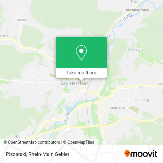 Карта Pizzataxi