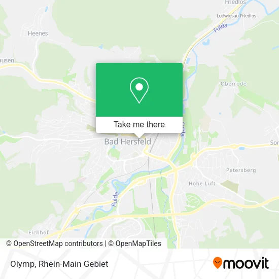 Карта Olymp