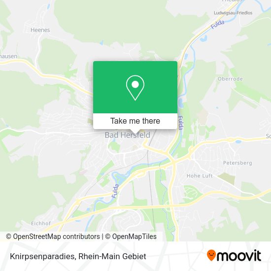 Карта Knirpsenparadies