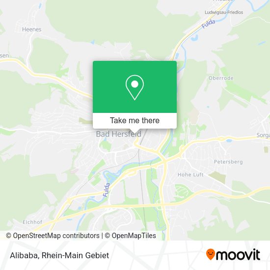 Карта Alibaba